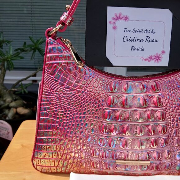 Brahmin Esme Magenta Wonderland NWT - Picture 2 of 5